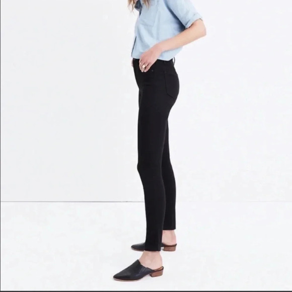 Madewell 10” High Rise Skinny Jeans Carbondale 25 New - Picture 2 of 11